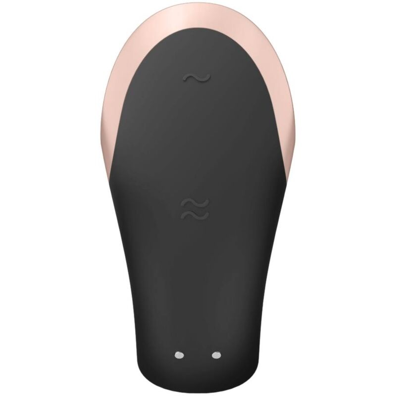 SATISFYER - VIBRATORE DOUBLE LOVE PARTNER DI LUSSO NERO