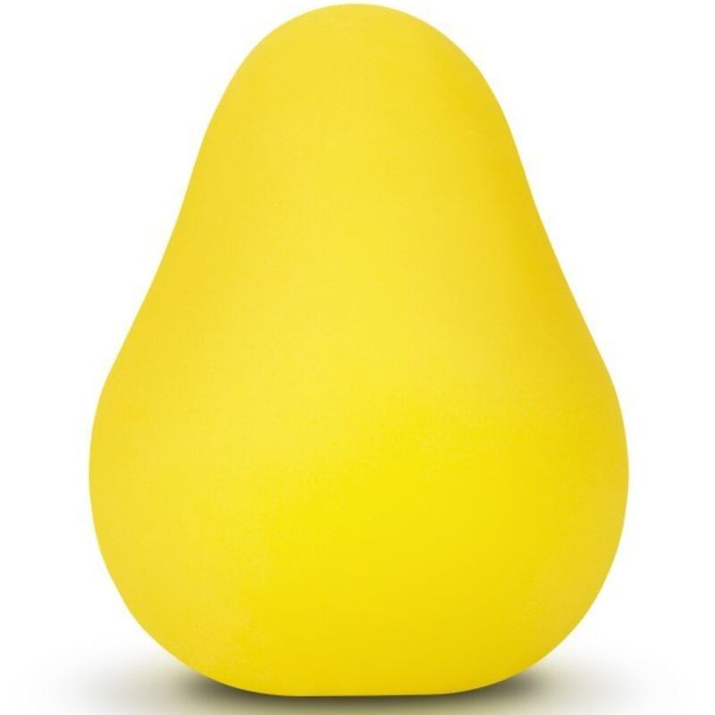 G-VIBE - REUSABLE MASTURBATOR EGG YELLOW TEXTURED