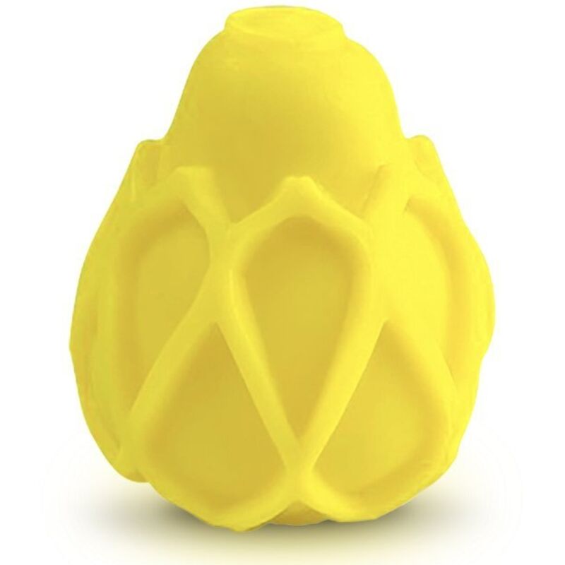 G-VIBE - REUSABLE MASTURBATOR EGG YELLOW TEXTURED