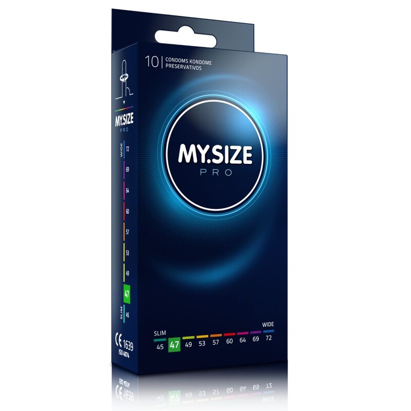 MY SIZE - PRO CONDOMS 47 MM 10 UNIT