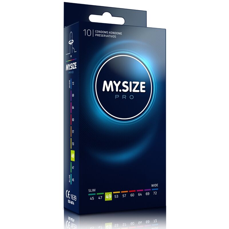 MY SIZE - PRO CONDOMS 49 MM 10 UNIT