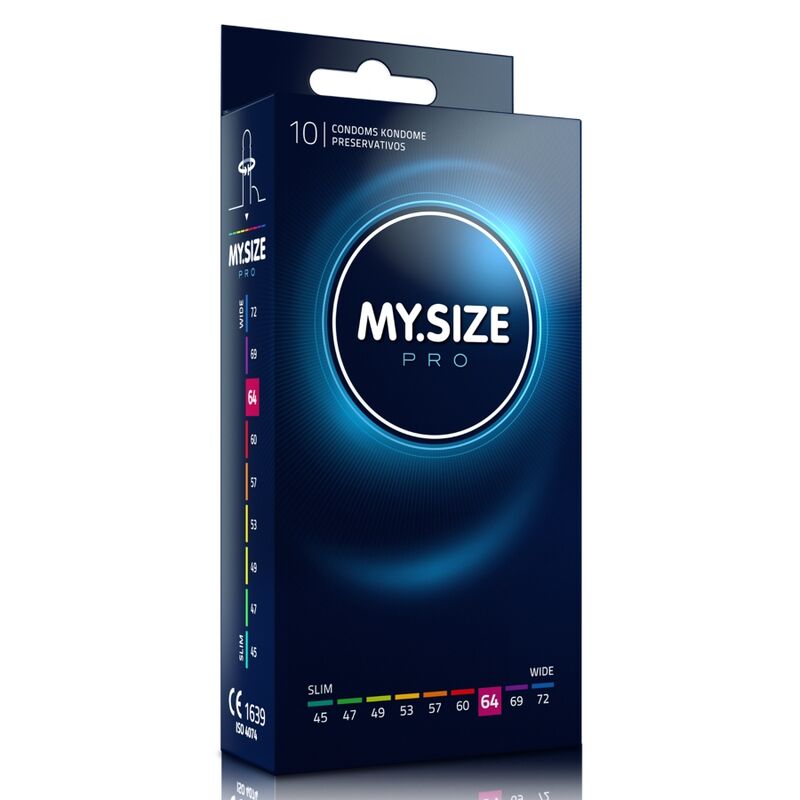 MY SIZE - PRO CONDOMS 64 MM 10 UNIT