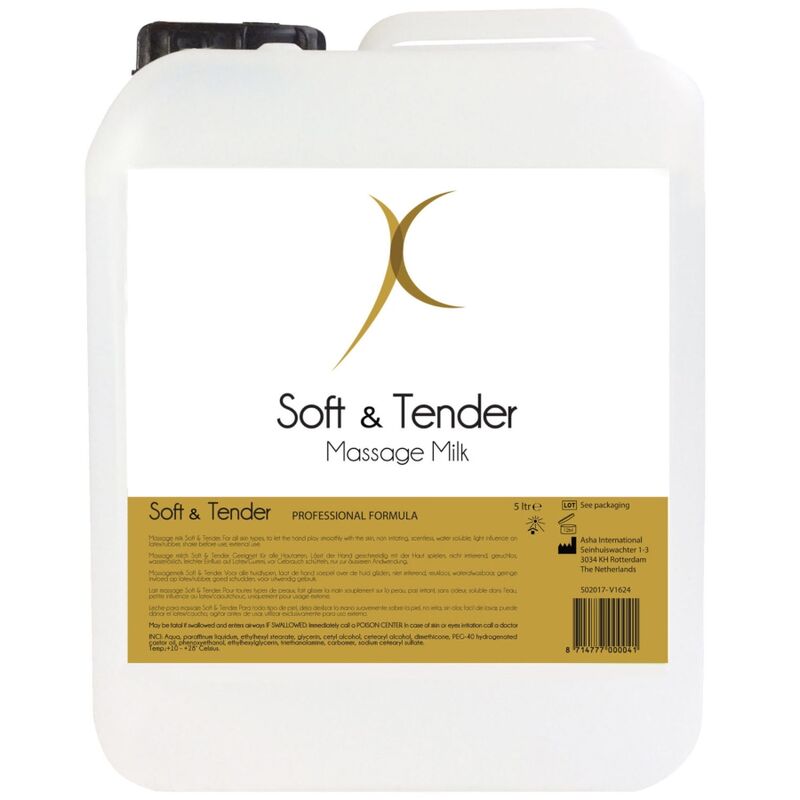 SOFT AND TENDER - LATTE DA MASSAGGIO MORBIDO E TENERO 5000 ML