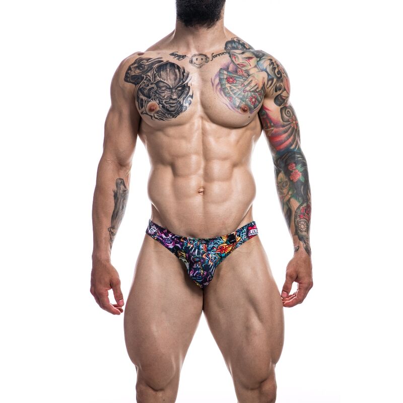 CUT4MEN - LOW RISE BRIEF TATTOO L