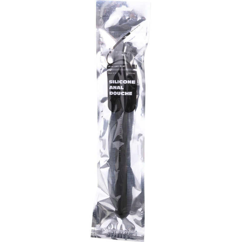 ALL BLACK - DOUCHE ANAL EN SILICONE 27 CM