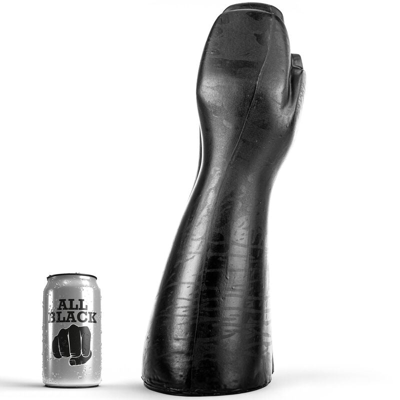 ALL BLACK - FISTING CON DILDO 39 CM