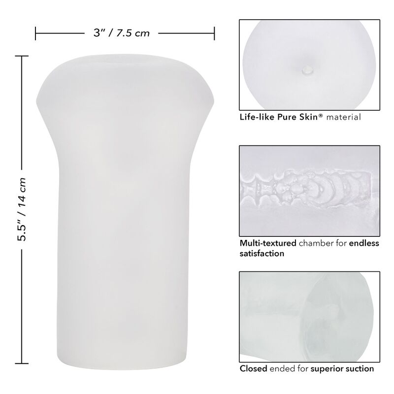 CALEXOTICS - STROKER TRANSPARENT SANS LIMITES