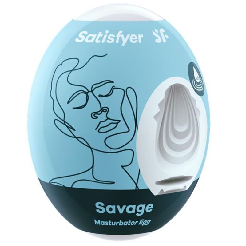 SATISFYER - ŒUF DE MASTURBATEUR SAVAGE