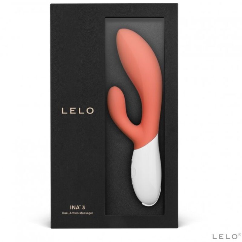 LELO - VIBRATEUR LUXE INA 3 LAPIN CORAIL