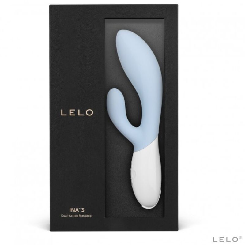 LELO - VIBRATEUR DE LUXE INA 3 BLEU CLAIR