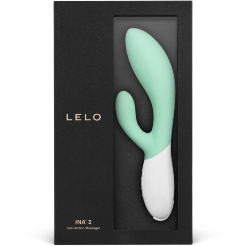 LELO - VIBRATEUR AUX ALGUES LAPIN VERT LUXE INA 3