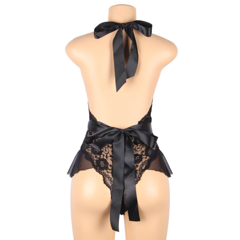 QUEEN LINGERIE - TEDDY BAS DENTELLE S/M