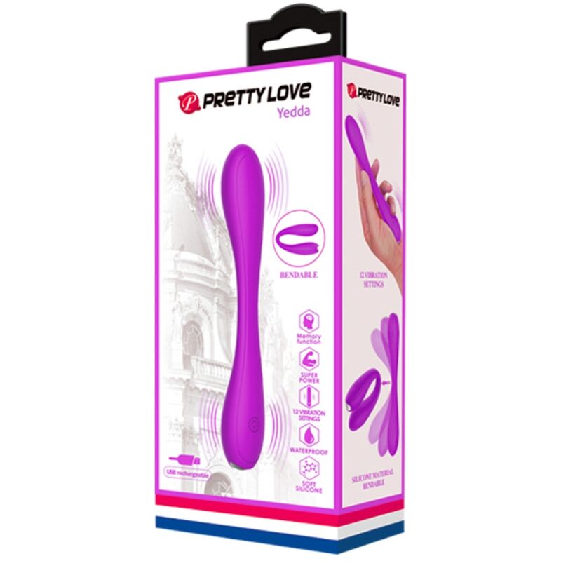 PRETTY LOVE - VIBRATORE FLESSIBILE YEDDA