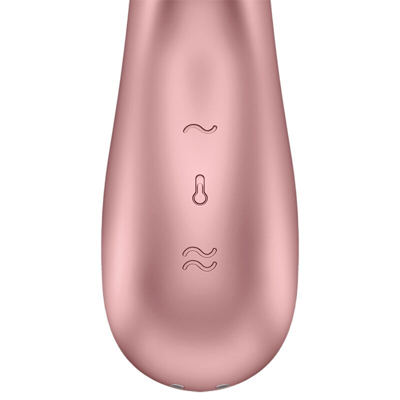 SATISFYER - VIBRATORE HOT LOVER ROSA & BEIGE