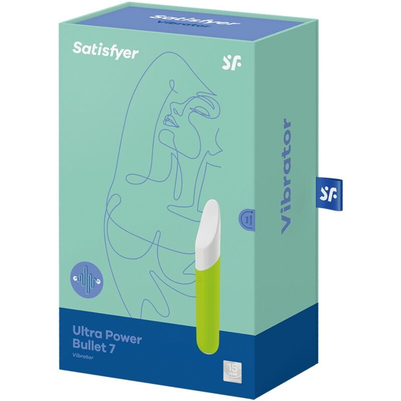 SATISFYER - ULTRA POWER BULLET 7 VERDE