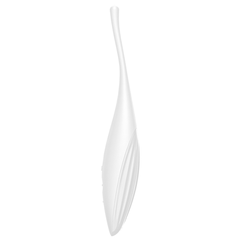 SATISFYER - VIBRATEUR TWIRLING JOY CLITO TIP BLANC