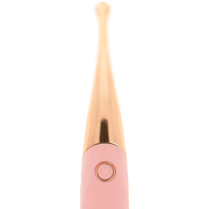 OHMAMA - RECHARGEABLE CLITORAL STIMULATOR 36 MODES ROSE-ROSE GOLD