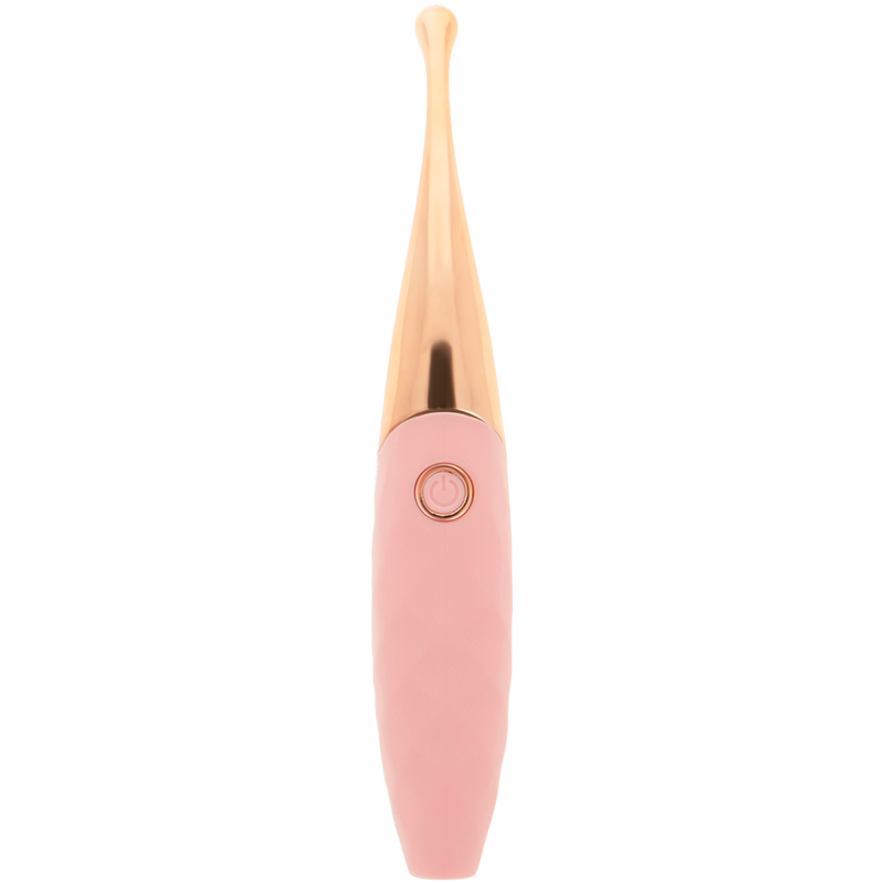 OHMAMA - RECHARGEABLE CLITORAL STIMULATOR 36 MODES ROSE-ROSE GOLD