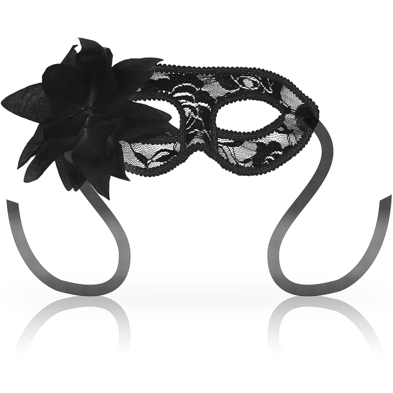 OHMAMA - MASQUES DENTELLE NOIRE ET FLEURS