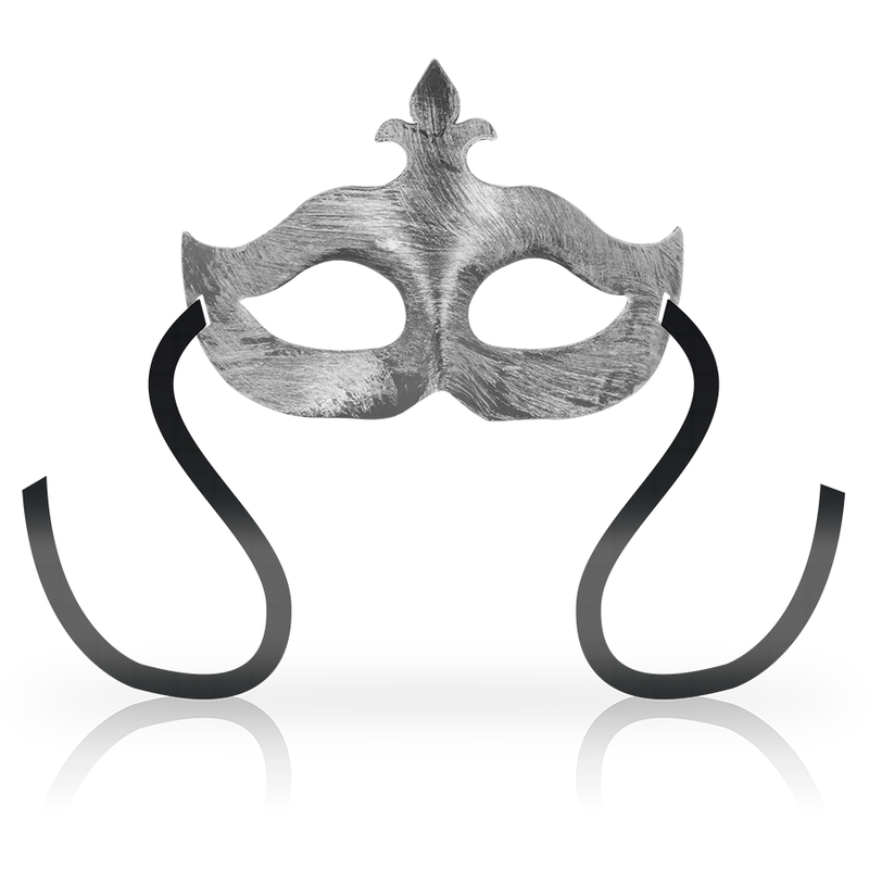 OHMAMA - MASQUE FLEUR DE LIS ARGENT MASQUES