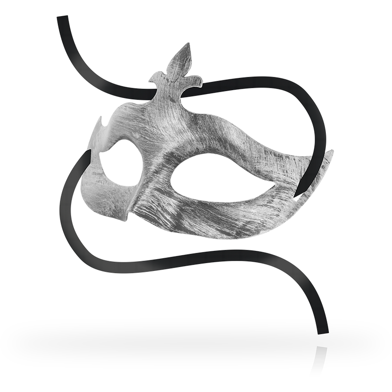 OHMAMA - MASQUE FLEUR DE LIS ARGENT MASQUES