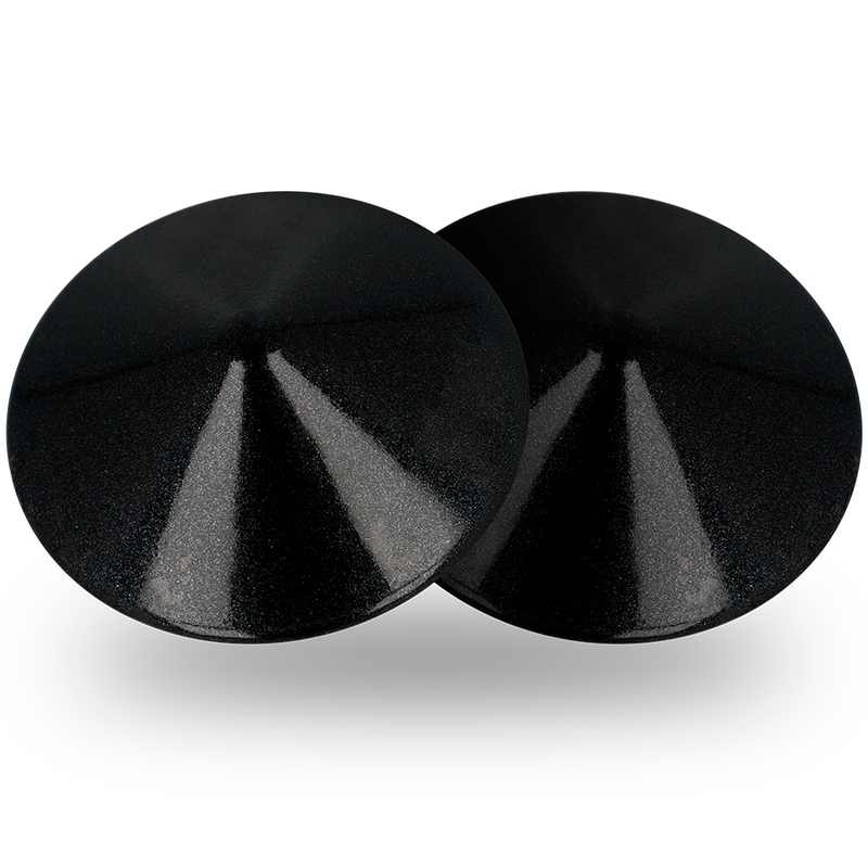 COQUETTE CHIC DESIRE - BLACK CIRCLES NIPPLE COVERS