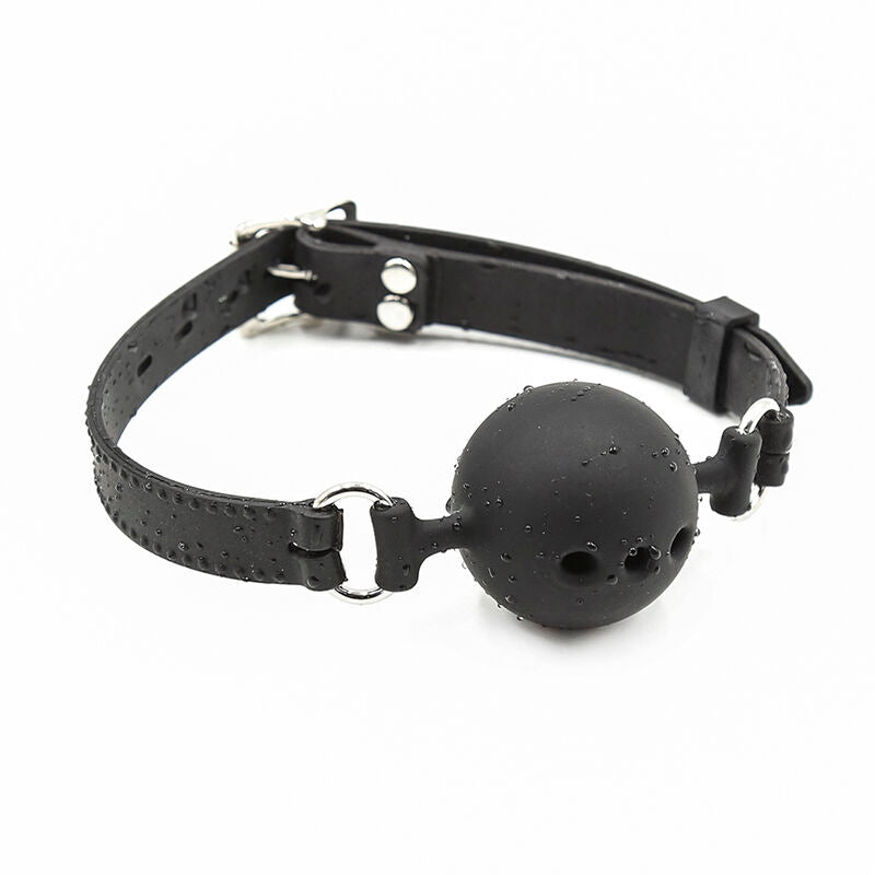 OHMAMA FETISH - BALL GAG IN SILICONE TRASPIRANTE TAGLIA S