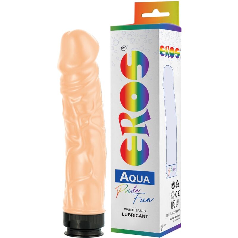 PRIDE - EROS AQUA LGBT PRIDE DILDO AND WATER-BASED LUBRICANT