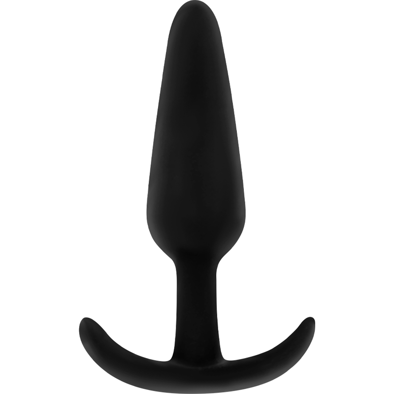 OHMAMA - PLUG ANALE IN SILICONE CON MANICO MEDIO