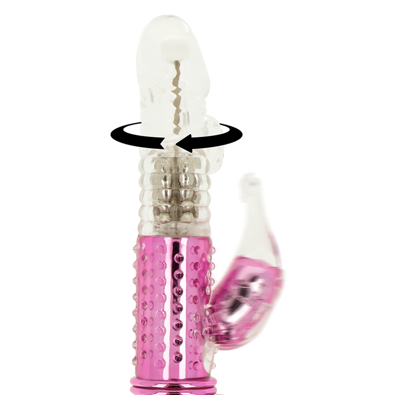 OHMAMA - VIBRATEUR AVEC FONCTION DE ROTATION ET STIMULATEUR CLITORAL