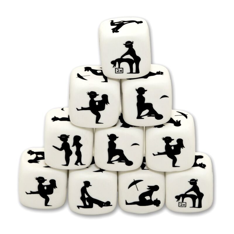 DIABLO PICANTE - WHITE POSTURE DICE GAME