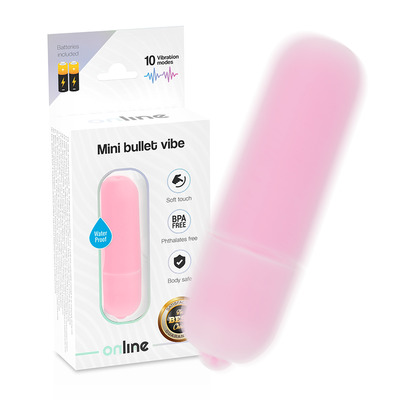 ONLINE - MINI VIBRATING PROJECTOR PINK