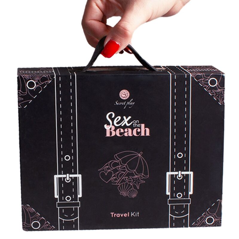 SECRETPLAY - KIT DE VOYAGE SEXUEL À LA PLAGE (ES/EN/DE/FR/NL/PT)