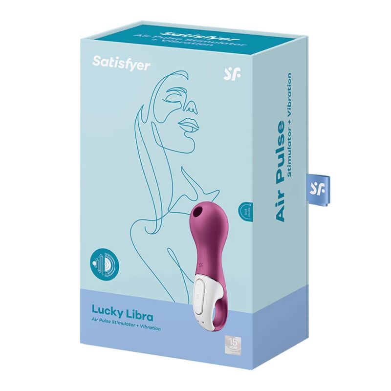 SATISFYER - LUCKY LIBRA STIMULATOR AND VIBRATOR