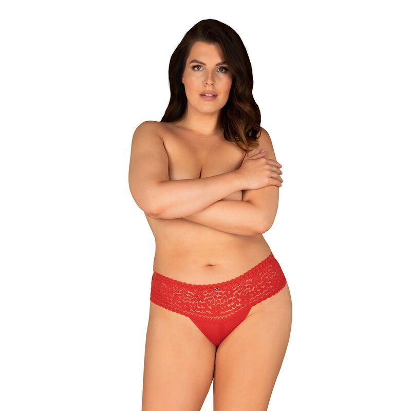 OBSESSIVE - BLOSS MINA 4XL/5XL PANTIES