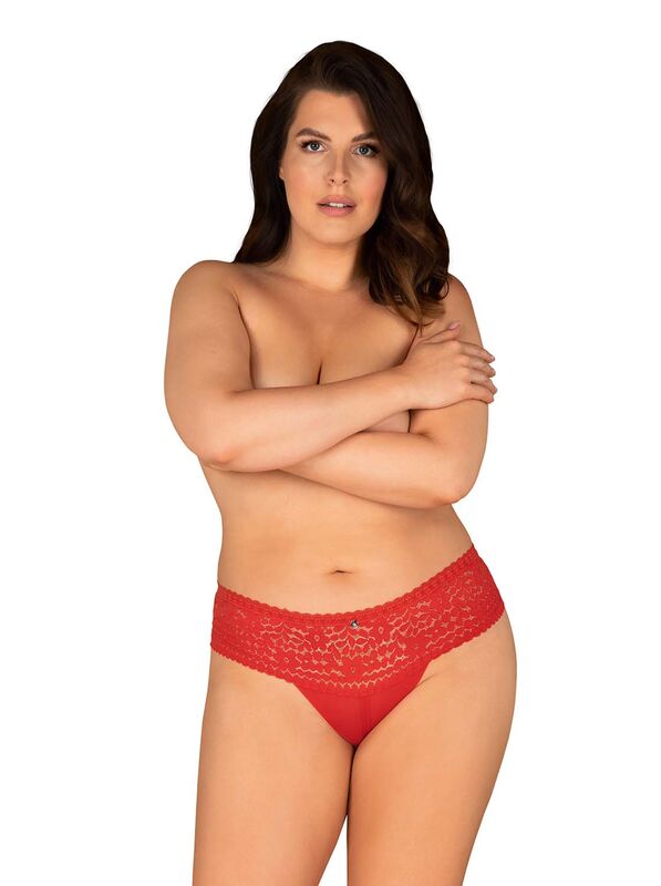 OBSESSIVE - BLOSS MINA 4XL/5XL PANTIES