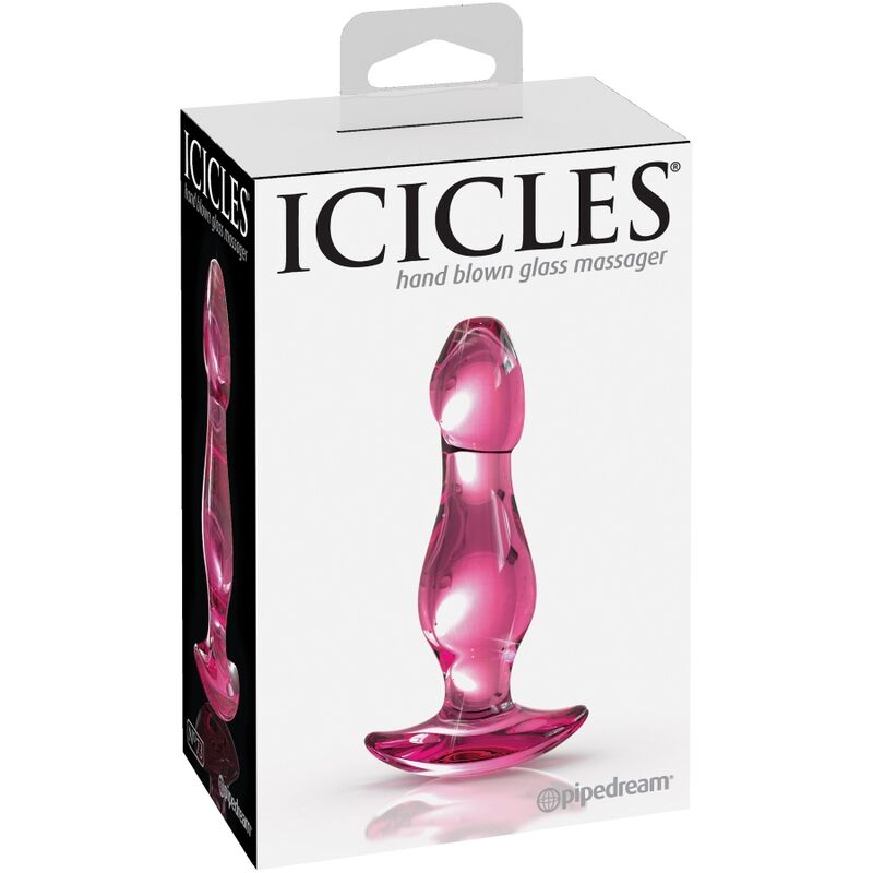 ICICLES - N. 73 GLASS BUTT PLUG