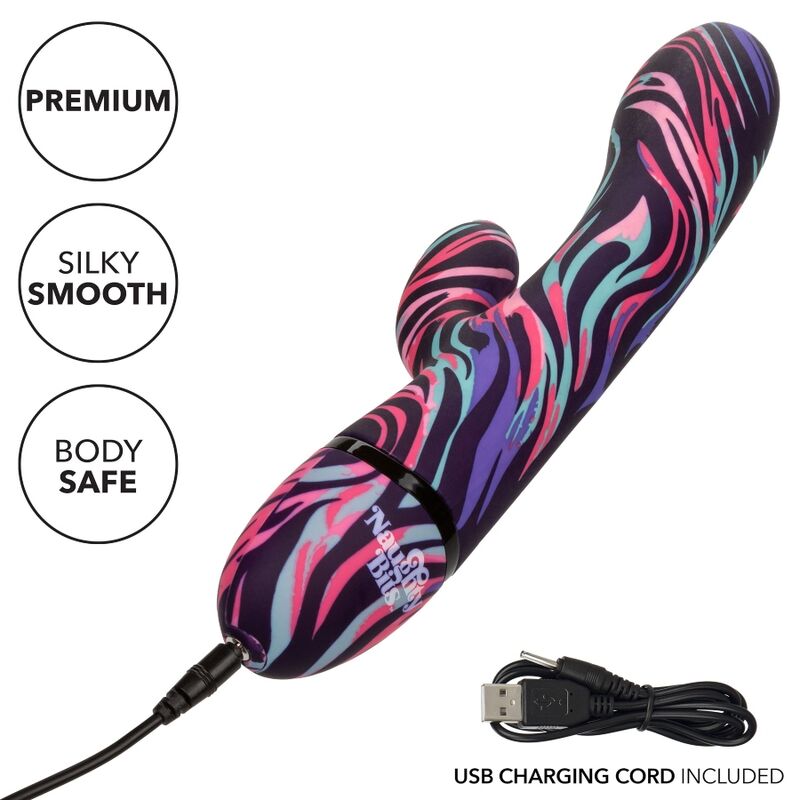 CALEXOTICS - VIBRATEUR DOUBLE BAGUETTE MENAGE A MOI