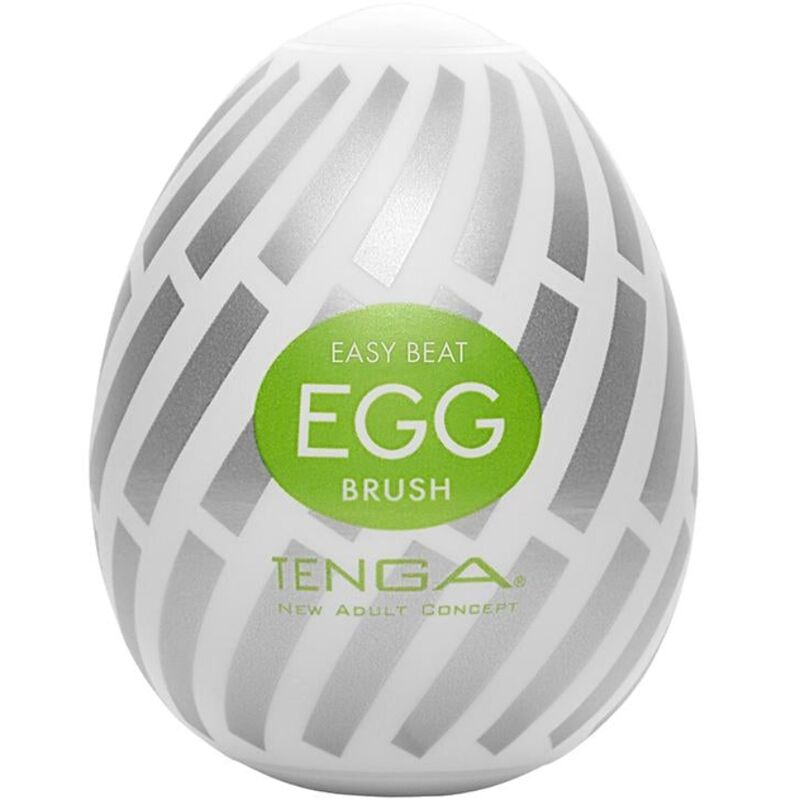 TENGA - EGG MASTURBATOR WITH BRUSH