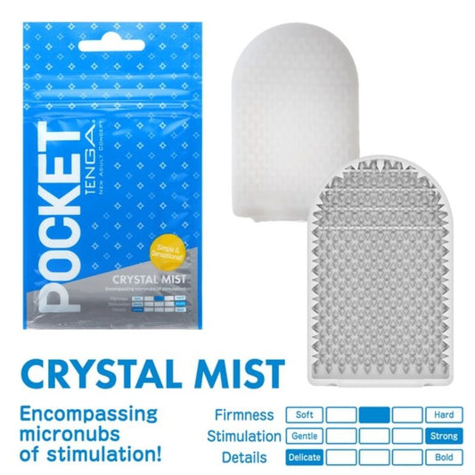 TENGA - CRYSTAL MIST POCKET MASTURBATOR