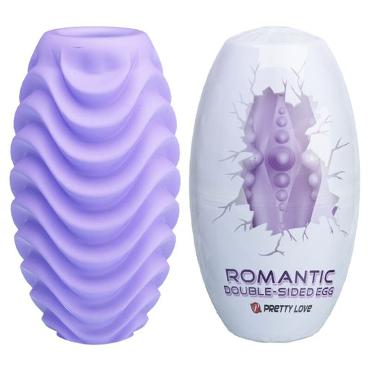 PRETTY LOVE - LILAC DOUBLE-SIDED MASTURBATOR EGG