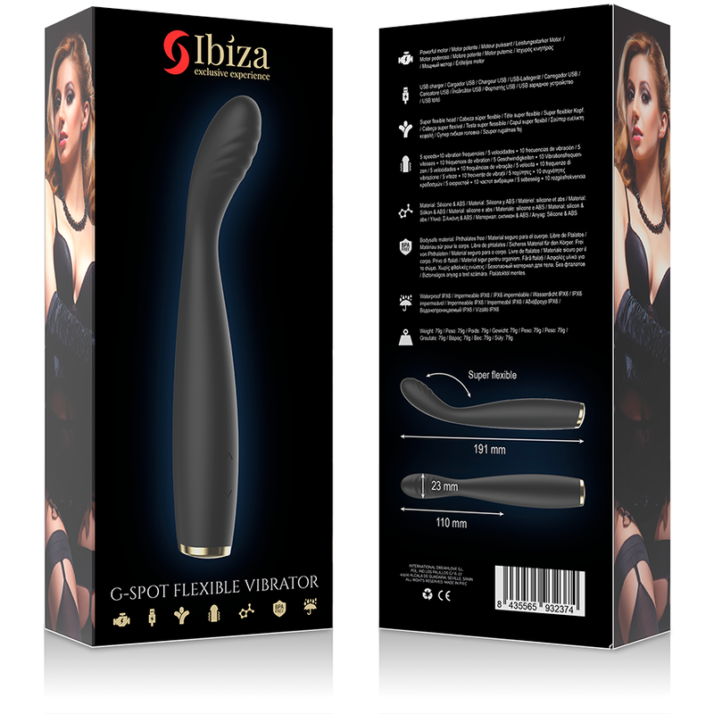 IBIZA - POWERFUL FLEXIBLE VIBRATOR SPECIAL G SPOT