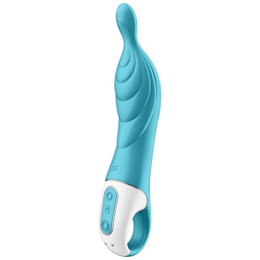 SATISFYER - AMAZING 2 ASPOT TURQUOISE VIBRATOR