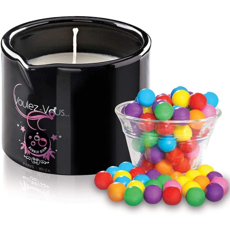 VOULEZ-VOUS - CANDELA DA MASSAGGIO BUBBLEGUM 180ML