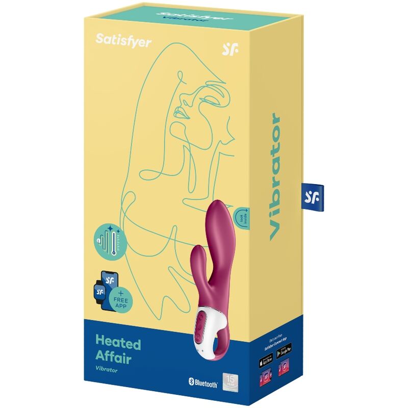 SATISFYER - VIBRATEUR CHAUFFANT GSPOT