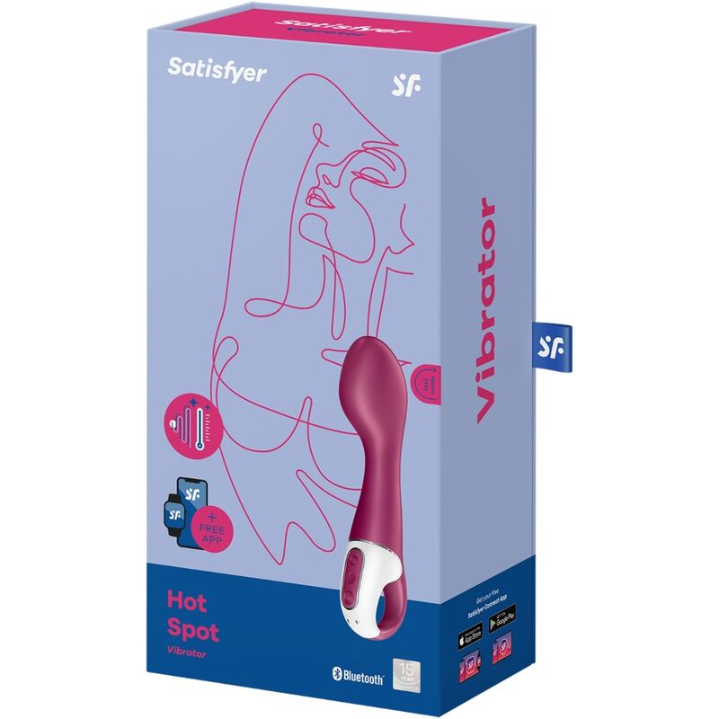 SATISFYER - VIBRATEUR GSPOT HOT SPOT