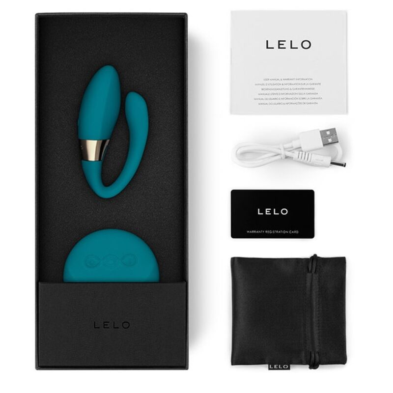 LELO - MASSEUR POUR COUPLE TIANI DUO BLEU