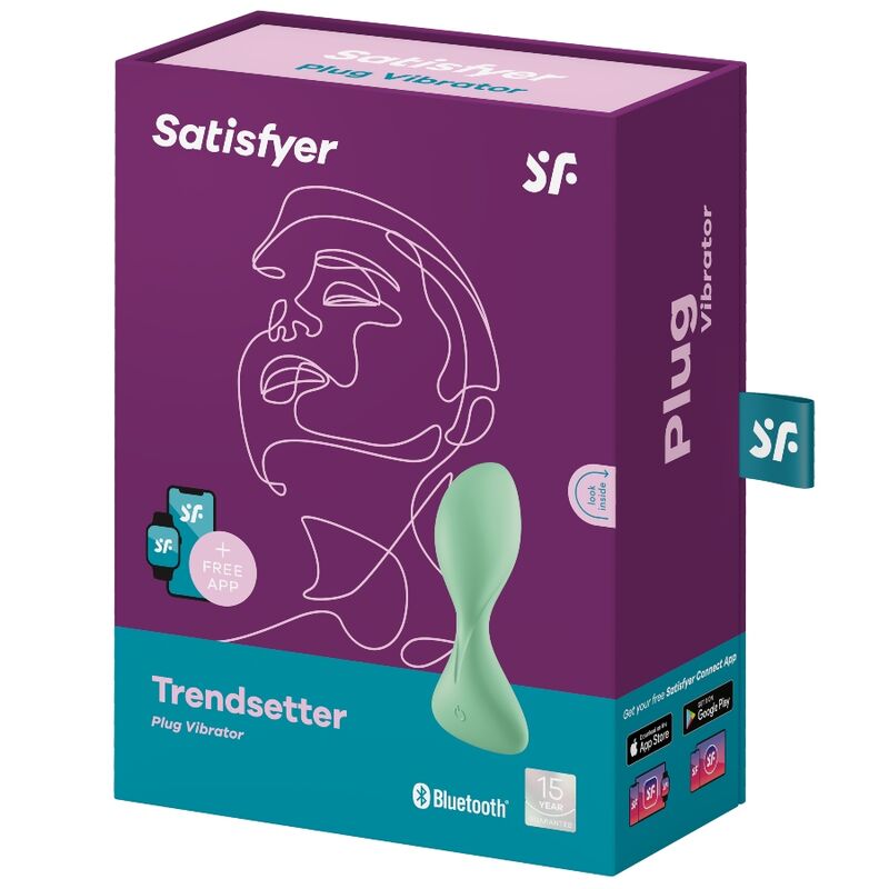 SATISFYER - APP TRENDSETTER SPINA VIBRANTE NERA