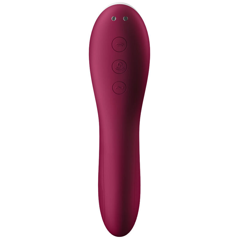 SATISFYER - VIBRATEUR À IMPULSIONS D'AIR DUAL CRUSH