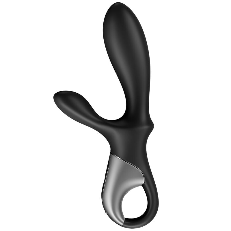 SATISFYER - VIBRATEUR ANAL NOIR APPLICATION HEAT CLIMAX+